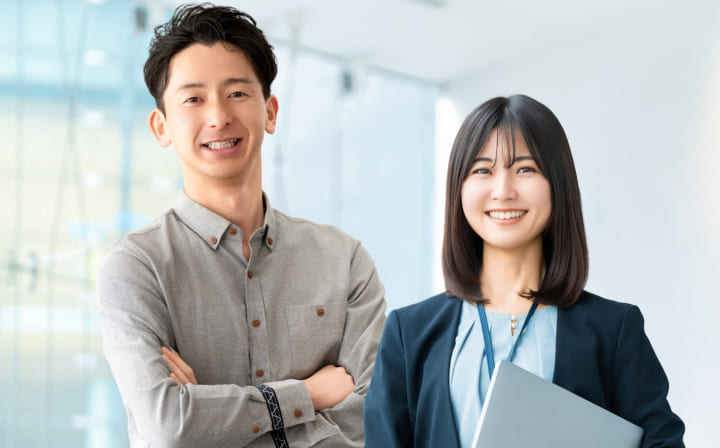 社員の写真