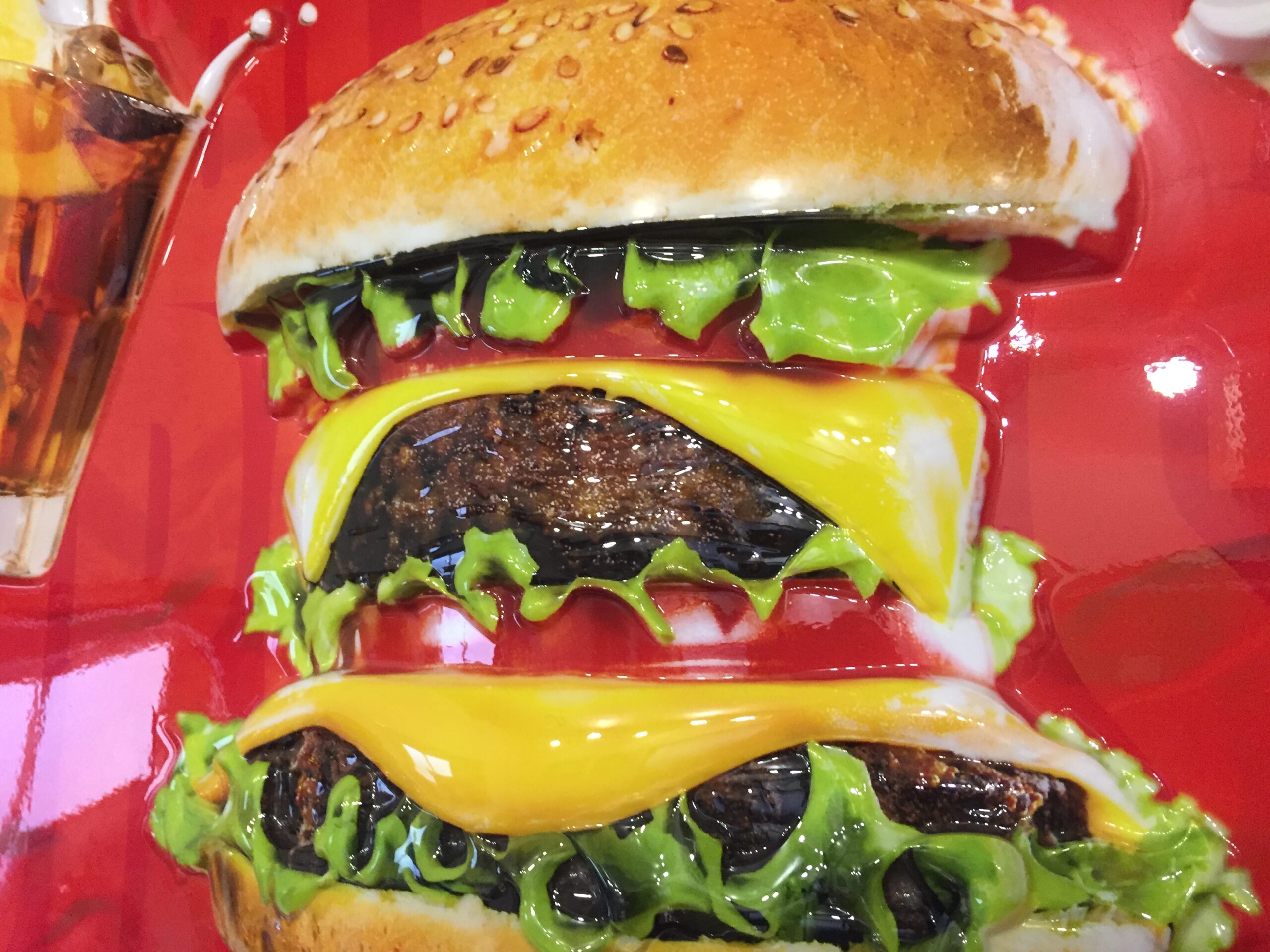 ハンバーガー（ディスプレイ）